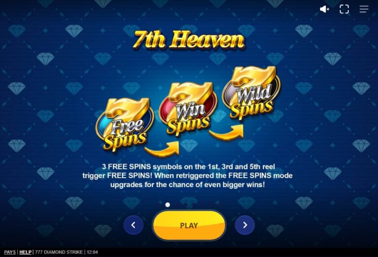 Screenshot 1 van 777 Diamond Strike